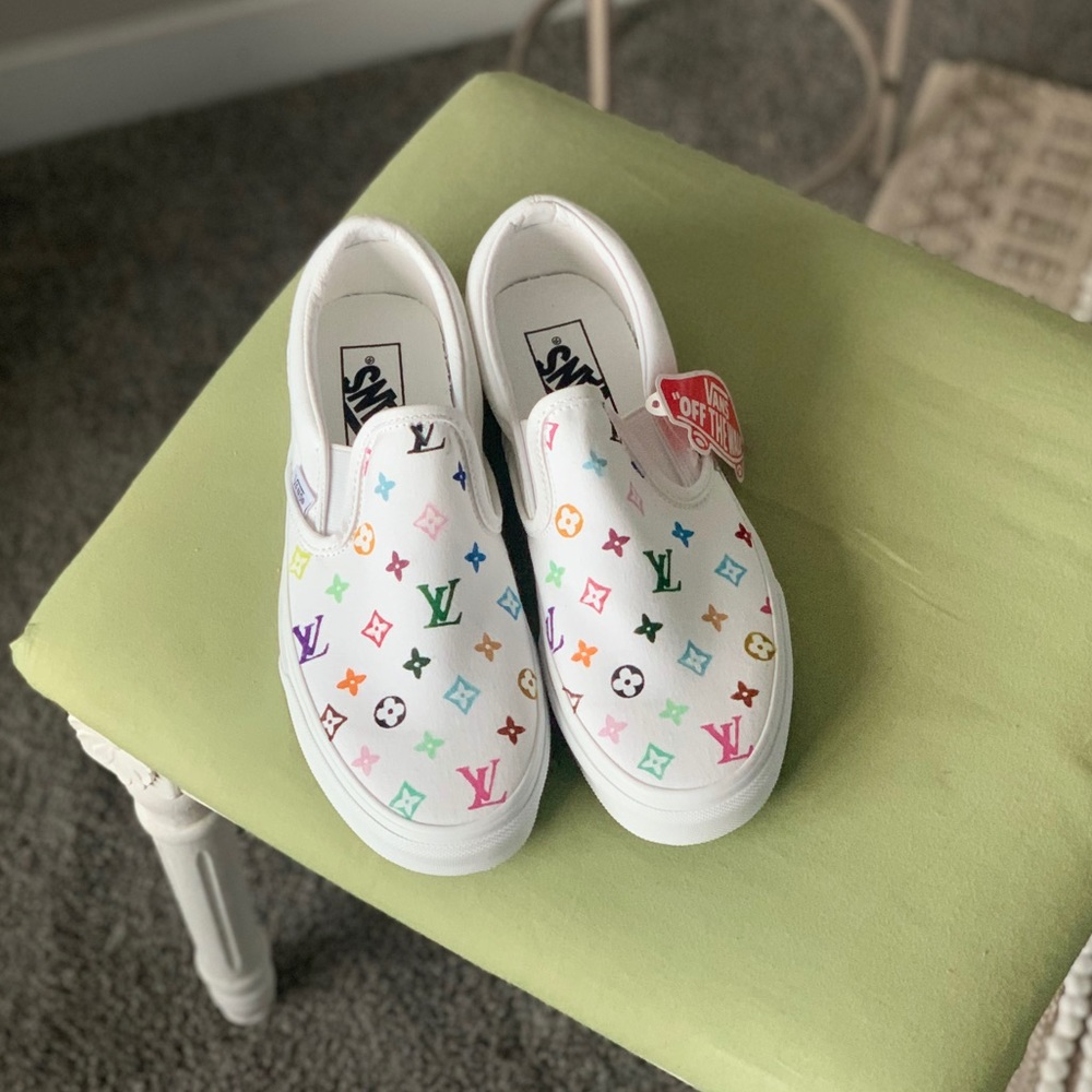 Handpainted custom vans